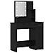 Set Tavolo da Trucco Rovere nero 86.5 x 35 x 136 cm - Foto miniatura 6