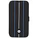Custodia Bmbkp14l22rvsk Per Iphone 14 Pro 6.1 Nera /nera, Custodia A Libro In Pelle Con Stampa Blue Lines - Foto miniatura 3