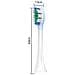 Testine Di Ricambio Per Spazzolino Elettrico Sonico (8 Pezzi) Compatibili Con Philips Hx369 Blue - Foto miniatura 3