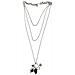 Collana Trinity Drift In Argento Con Ciondoli Da 10µ - Foto miniatura 1