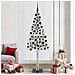 Albero di Natale con 300 LED Bianco 210 cm PE e Acciaio - Foto miniatura 2