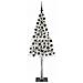 Albero di Natale con 300 LED Bianco 210 cm PE e Acciaio - Foto miniatura 3