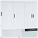 Mobile da cucina Bianco 50 x 31 x 100 cm Legno multistrato - Foto miniatura 2