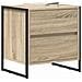 Comodino 2 pcs Sonoma 50 x 39.5 x 50 cm Legno multistrato - Foto miniatura 3