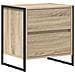 Comodino 2 pcs Sonoma 50 x 39.5 x 50 cm Legno multistrato - Foto miniatura 5