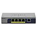 GS105PP Non gestito Gigabit Ethernet (10/100/1000) Supporto Power over Ethernet (PoE) Montaggio da desktop /parete Grigio - Foto miniatura 2