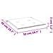 Cuscini per sedie 6 pcs Multicolore 50 x 50 x 4 cm - Foto miniatura 8