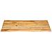 Piano Tavolo Bordi Vivi 120x60x3,8cm in Legno Massello di Mango - Foto miniatura 3