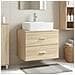 Mobile da Bagno da Muro Rovere Sonoma 62,5 x 44,5 x 50 cm - Foto miniatura 5