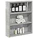 Armadio da bagno a muro Grigio Cemento 40 x 10 x 50 cm - Foto miniatura 3