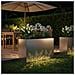 Vaso da giardino Argento 80 x 30 x 49 cm Acciaio Inox - Foto miniatura 3
