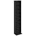 Mobile per CD 2 pz Rovere Nero 33 x 23,5 x 175 cm - Foto miniatura 4