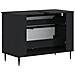 Armadio per Lavabo da Bagno ZWOLLE Nero 82 x 41 x 58,5 cm - Foto miniatura 6