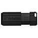 Chiavetta USB 32 Gb Store'n'Go PinStripe USB Connettore Retrattile Colore Nero - Foto miniatura 13