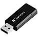 Chiavetta USB 32 Gb Store'n'Go PinStripe USB Connettore Retrattile Colore Nero - Foto miniatura 7