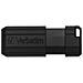 Chiavetta USB 32 Gb Store'n'Go PinStripe USB Connettore Retrattile Colore Nero - Foto miniatura 17