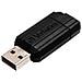 Chiavetta USB 32 Gb Store'n'Go PinStripe USB Connettore Retrattile Colore Nero - Foto miniatura 10