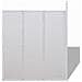 Schermo A Parete Per Doccia L 70x130x140 Cm E 4 Pannelli Pieghevoli - Foto miniatura 3