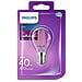 Lampadina Led Filament Classic 40W Sfera Attacco E14 Ww Cl Non Dimmerabile 1Bc / 4 - Foto miniatura 2