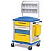 Carrello Medicazione - Standard - 4 Cassetti - Giallo - Foto miniatura 1