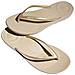 Women Iqushion Ergonomic Flip-flops E54-010, Donne, Beige, 37 - Foto miniatura 11