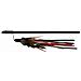 Canna Da Pesca Con Frange E Piuma - 50 Cm - - Foto miniatura 2