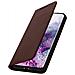 Custodia Samsung Galaxy S20pelle Portafoglio Funzione Stand - Marrone - Foto miniatura 2