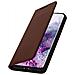Custodia Samsung Galaxy S20pelle Portafoglio Funzione Stand - Marrone - Foto miniatura 8
