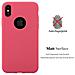 Custodia Compatibile Con Apple Iphone X / Xs In Candy Rosso - Coperchio Protettivo In Silicone Tpu Flessibile - Foto miniatura 6