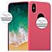 Custodia Compatibile Con Apple Iphone X / Xs In Candy Rosso - Coperchio Protettivo In Silicone Tpu Flessibile - Foto miniatura 11