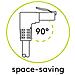 Cavo Patch 51513 Cat 6, U / utp, Nero, 0,25 M - Foto miniatura 6