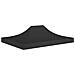 Tetto per Tendone per Feste 4,5x3 m Nero 270 g / m² - Foto miniatura 1