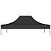 Tetto per Tendone per Feste 4,5x3 m Nero 270 g / m² - Foto miniatura 5