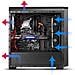NXHUMMERZS, Midi-Tower, PC, 1x 120 mm, ABS sintetico, SPCC, 1x 120 mm, ATX - Foto miniatura 11