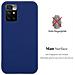 Custodia Compatibile Con Xiaomi Redmi 10 / Redmi Note 11 4g In Candy Blu Scuro - Coperchio Protettivo In Silicone Tpu Flessibile - Foto miniatura 3