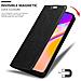 Custodia Compatibile Con Oppo A94 5g In Nero Di Notte - Coperchio Protettiva Con Chiusura Magnetica, Funzione Stand E Tasca Per Le Carte - Foto miniatura 6