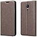 Cadorabo Custodia Compatibile Con Meizu Mx5 In Bruno Caffè - Coperchio Protettiva Con Chiusura Magnetica, Funzione Stand E Tasca Per Le Carte - Foto miniatura 8