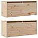 Pensili 2 Pz 80x30x35 Cm In Legno Massello Di Pino - Foto miniatura 8