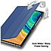 Custodia Per Tablet Compatibile Con Huawei Matepad Pro (10.8 Zoll) In Blu Scuro Jersey - Coperchio Protettiva Ultra Sottile Con Funzione Auto Wake Up E Stand - Foto miniatura 5