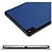 Custodia Per Tablet Compatibile Con Huawei Matepad Pro (10.8 Zoll) In Blu Scuro Jersey - Coperchio Protettiva Ultra Sottile Con Funzione Auto Wake Up E Stand - Foto miniatura 6
