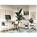 Cambridge Scrivania Con Piedistallo In Truciolare Laminato Rovere Chiaro - Foto miniatura 6