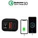 Caricabatterie Rapido Usb-c/usb Per Auto E Moto Black - Foto miniatura 4
