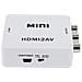 Mini Convertitore Video Analogico Da Hdmi Ad Av Rca Yk-101 - Foto miniatura 1