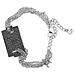 Bracciale Donna Sif Jakobs B0099-bk Nero Argento Puro (15 Cm) - Foto miniatura 1