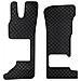 Coppia Tappeti In Skeentex - Nero - Compatibile Per Daf Xg (06/21>) Sedile Pass. Pieghevole - Daf Xg+ (06/21>) Sedile Pass. Pieghevole - Foto miniatura 1