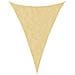 Vela Parasole Sabbia 5x7x7 M 100% Poliestere Oxford - Foto miniatura 2