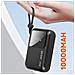 Batteria Esterna 10000mah + Cavi Lightning E Usb-c Compatta, Bianco - Foto miniatura 5