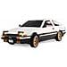 Ae86 Trueno Ferngesteuerte (rc) Modell On-road-rennwagen Elektromotor 1:18 (21104) - Foto miniatura 1