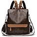 Zaino Da Donna In Pelle Pu Alla Moda - Borsa A Tracolla Elegante E Versatile Darkbrown - Foto miniatura 1