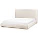 Letto Contenitore Tessuto Campagne 180 X 200 Cm Beige Chiaro - Foto miniatura 7